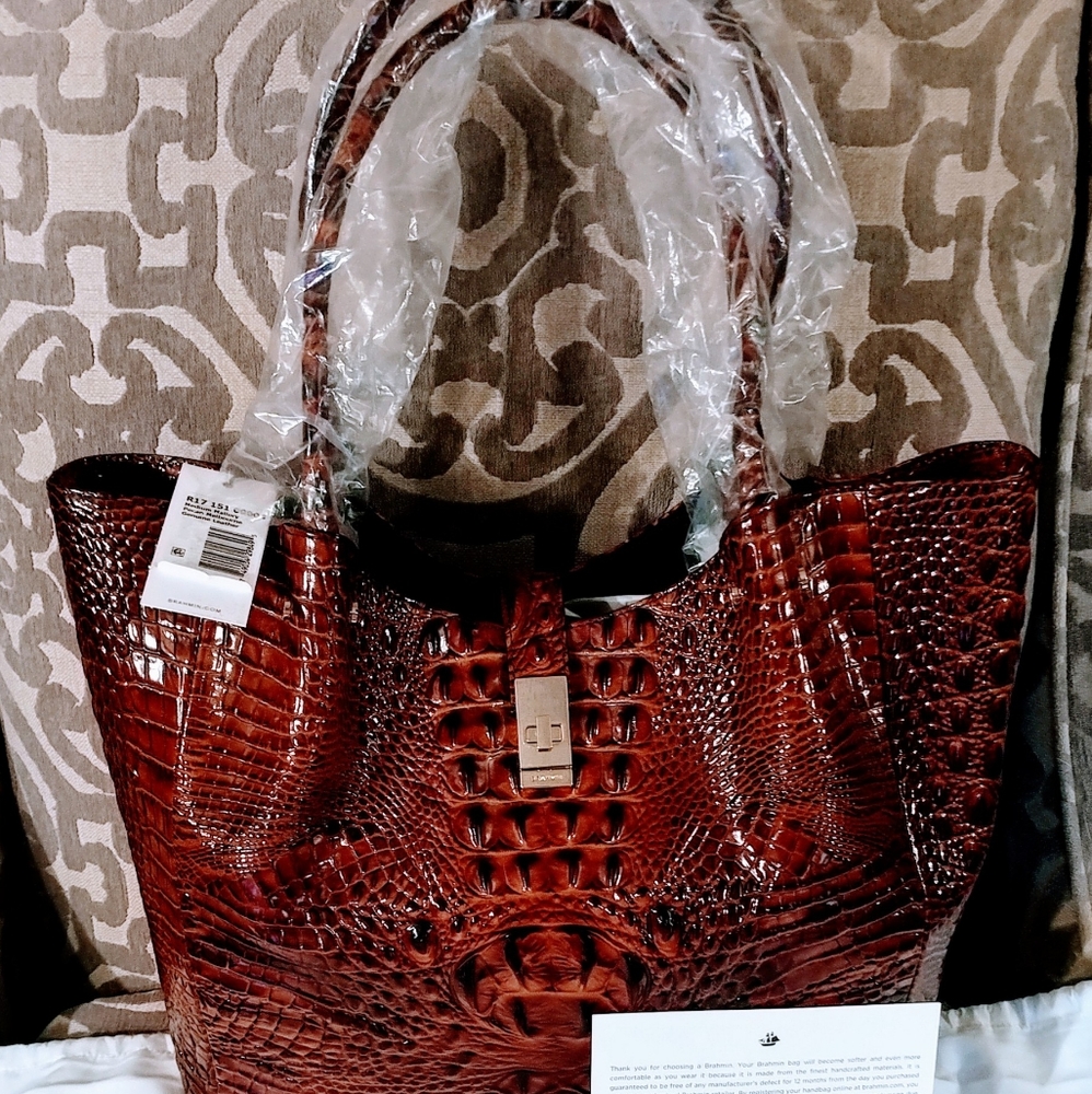(NWT Attached) Brahmin Medium Mallory Tote